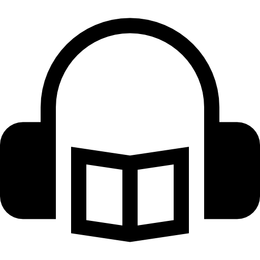 ヘッドフォン Basic Straight Filled icon