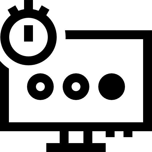 Компьютер Basic Straight Lineal иконка