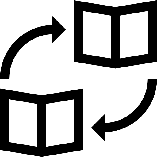 handel Basic Straight Lineal icoon