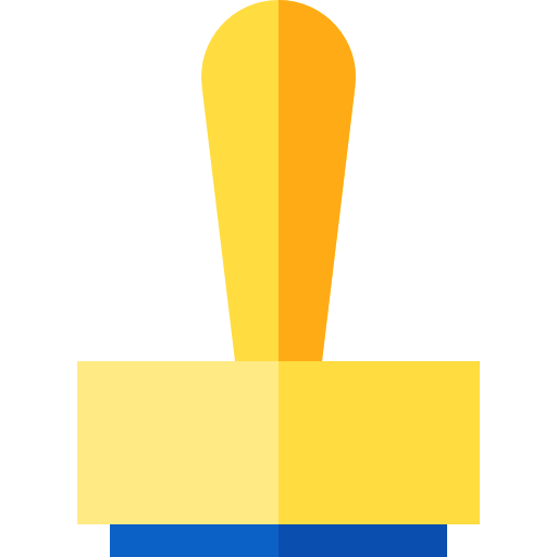 sello Basic Straight Flat icono
