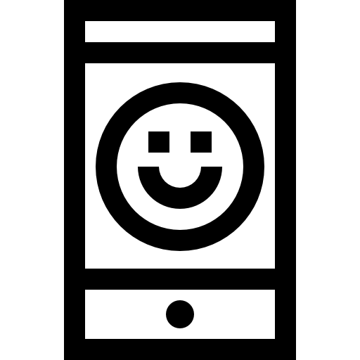 mobiltelefon Basic Straight Lineal icon