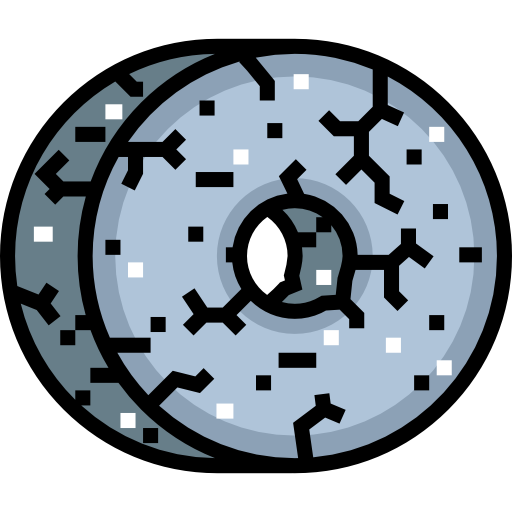 ruota Detailed Straight Lineal color icona