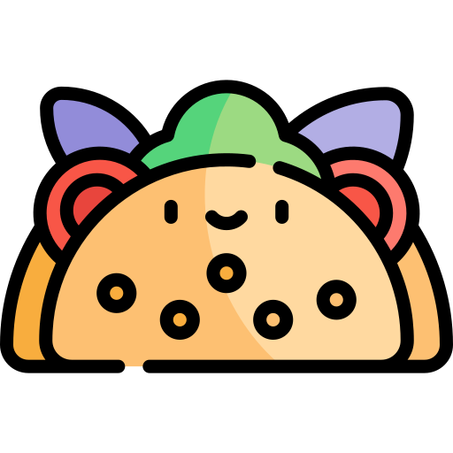 Kumpir Kawaii Lineal color icon