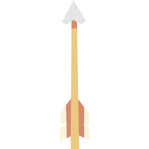 Arrow Cartoon Flat icon