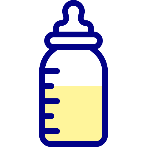 bouteille de lait Detailed Mixed Lineal color Icône