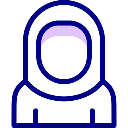 muslim Detailed Mixed Lineal color icon
