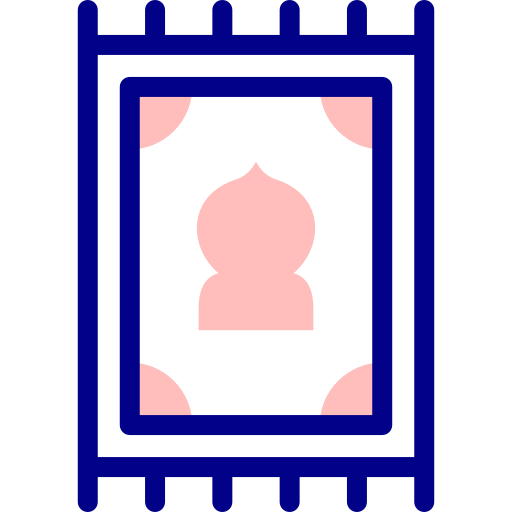 Коврик для молитв Detailed Mixed Lineal color иконка