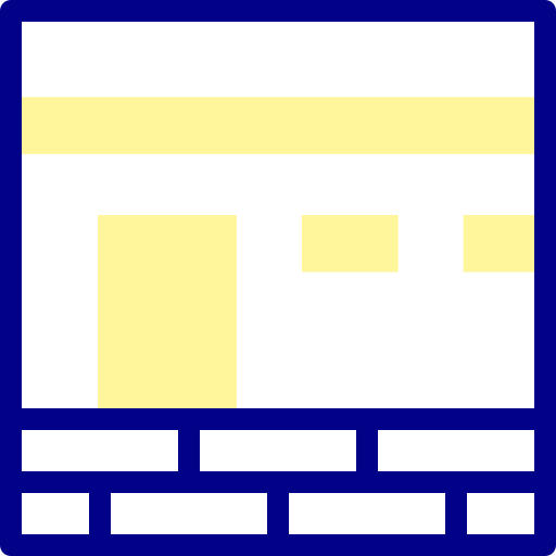 kaaba Detailed Mixed Lineal color ikona