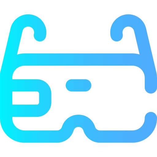 inteligentne okulary Super Basic Omission Gradient ikona