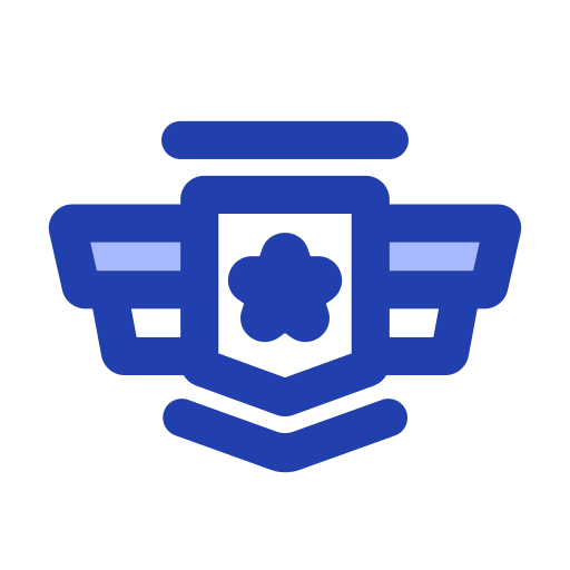 siły powietrzne Generic Blue ikona