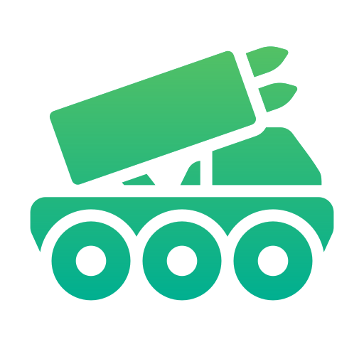 vehículo militar Generic Flat Gradient icono