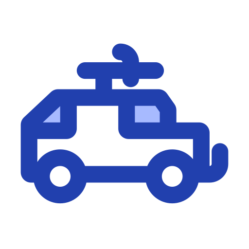 Armored vehicle Generic Blue icon