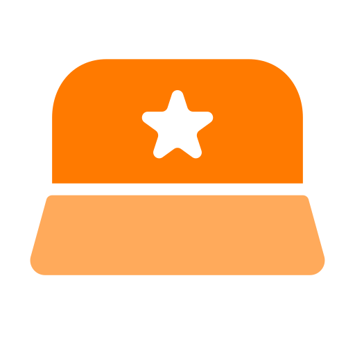 kapelusz wojskowy Generic Flat ikona