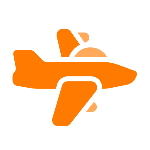 myśliwiec Generic Flat ikona