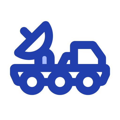군용 차량 Generic Blue icon