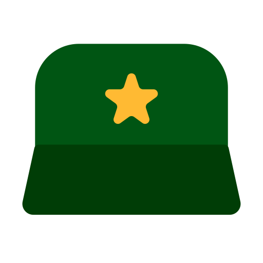 Military hat Generic Flat icon
