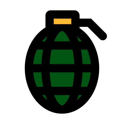 Grenade Generic Outline Color icon