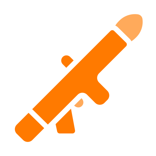 lanzacohetes Generic Flat icono