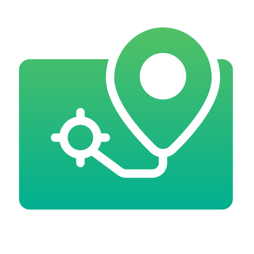 mapa Generic Flat Gradient icono