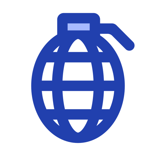 Grenade Generic Blue icon