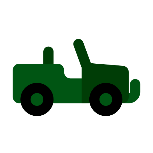 Military jeep Generic Flat icon