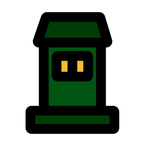 Post Generic Outline Color icon