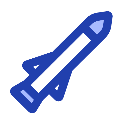 Missile Generic Blue icon