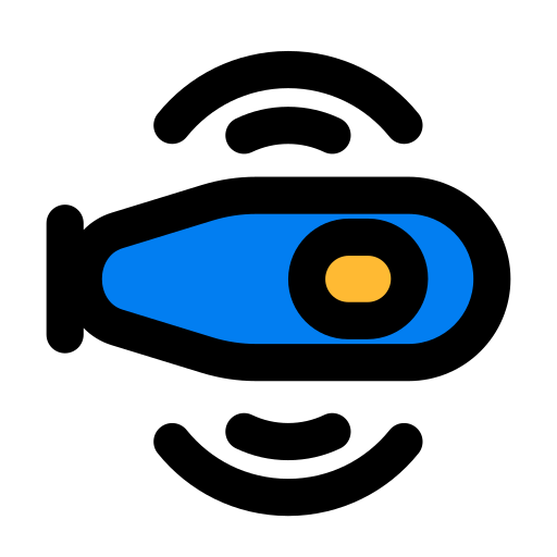 潜水艦 Generic Outline Color icon