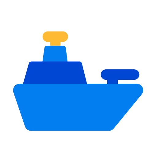 Warship Generic Flat icon