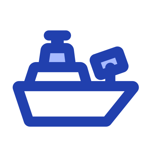 Warship Generic Blue icon