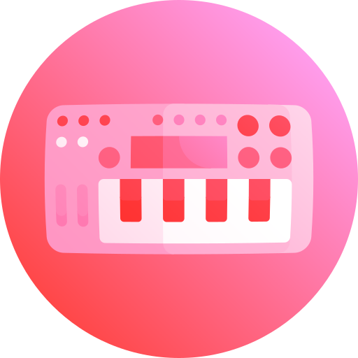 Synthesizer Gradient Galaxy Gradient icon