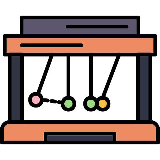 cuna de newton Generic Outline Color icono