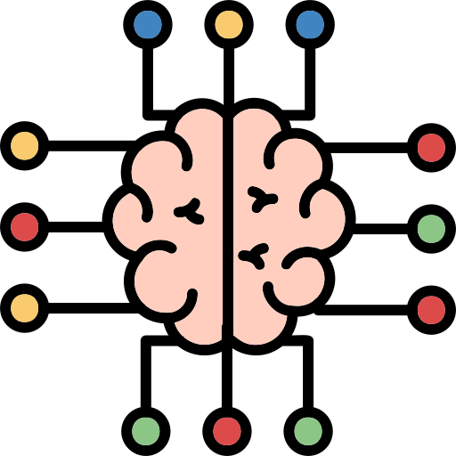 Neuroimaging Generic Outline Color icon