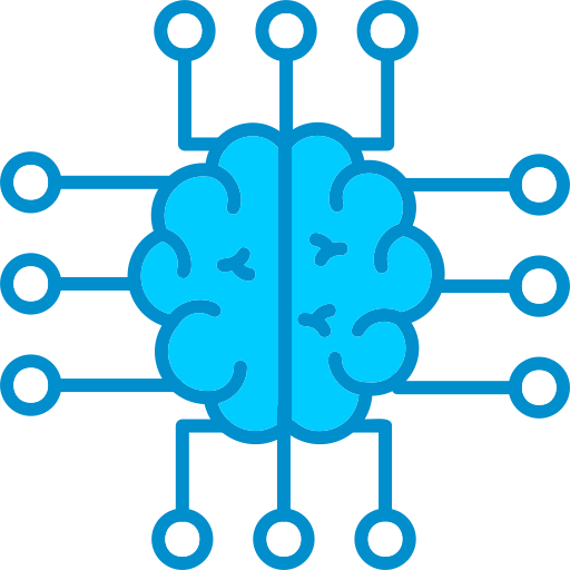 neuroimaging Generic Blue icoon
