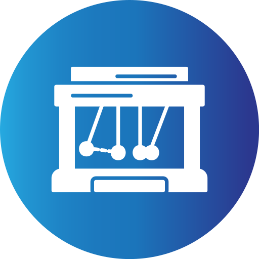 Newton cradle Generic Flat Gradient icon