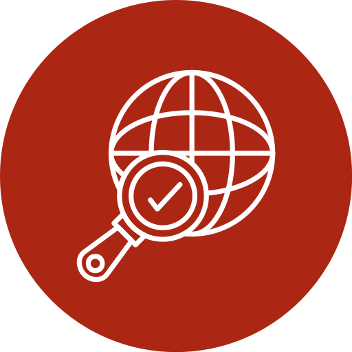globalne badania Generic Flat ikona