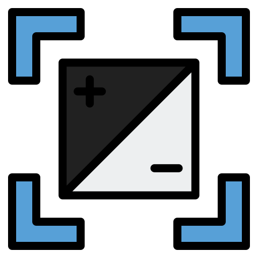 Exposure Generic Outline Color icon
