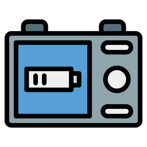 Low battery level Generic Outline Color icon
