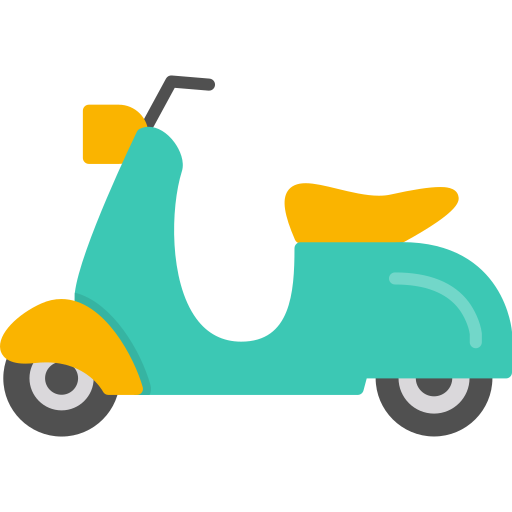 scooter Generic Flat icona