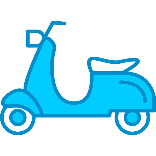 scooter Generic Blue icono