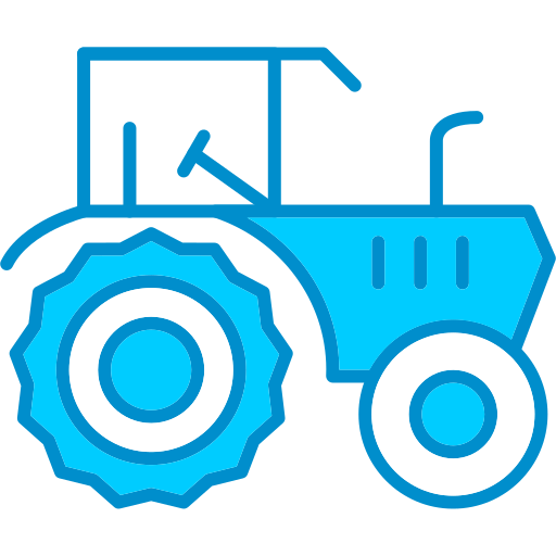 トラクター Generic Blue icon