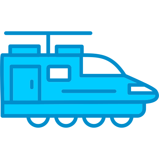 Tren electrico Generic Blue icono