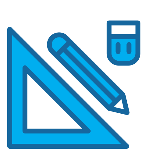herramienta de diseño Generic Blue icono