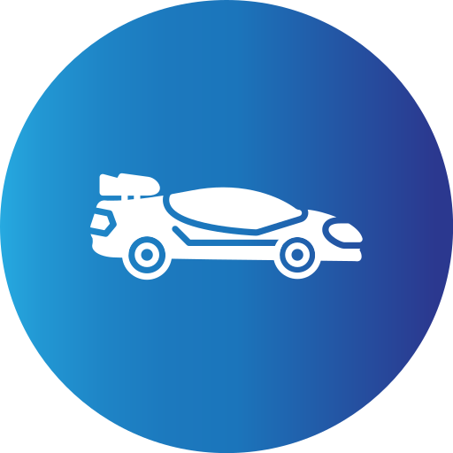 Sport car Generic Flat Gradient icon