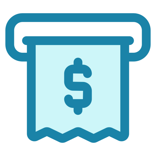 Invoice Generic Blue icon