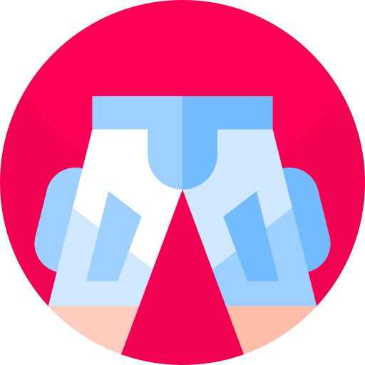 pantaloni Geometric Flat Circular Flat icona