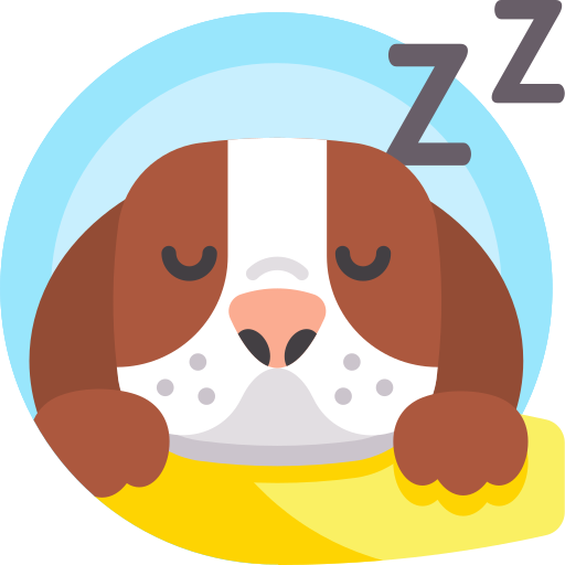 Sleeping Detailed Flat Circular Flat icon