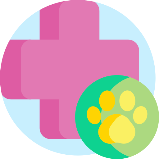 veterinario Detailed Flat Circular Flat icono