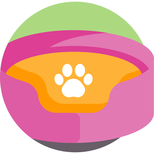 Pet bed Detailed Flat Circular Flat icon