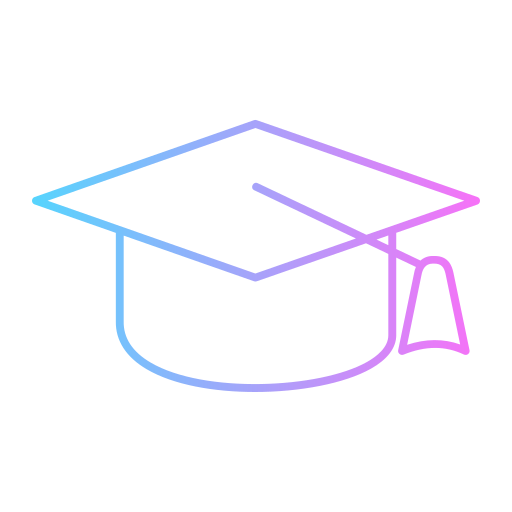 Graduate hat Generic Gradient icon